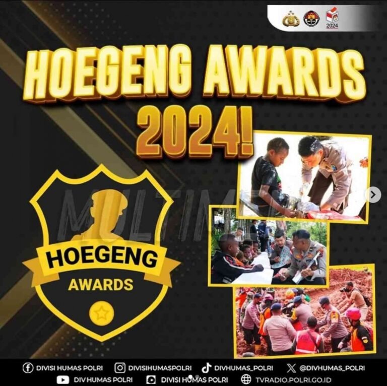 Hoegeng Awards Telah 2024 Dibuka