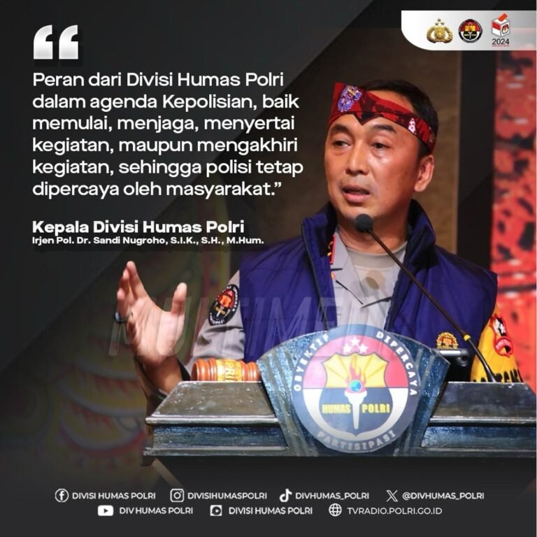 Strategi Humas Polri Menjaga Kepercayaan Publik