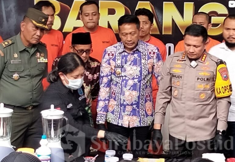 Polresta Malang Kota Musnahkan 46 Kg Ganja dan 2 Kg Sabu Hasil Ungkap Maret Hingga Mei 2024
