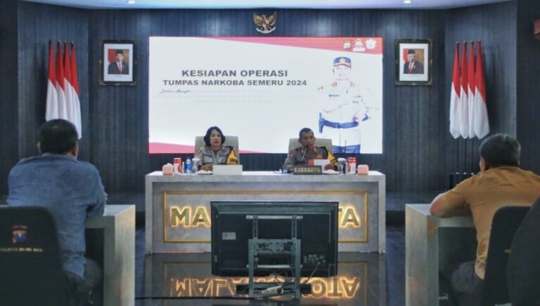 Menjelang Pilkada 2024, Polresta Malang Kota Gelar Latpraops Tumpas Narkoba Semeru