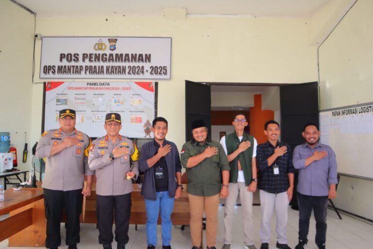 Kapolresta Bulungan Turut Mendampingi Kapolda Kaltara saat Melakukan Pengecekan Gudang Logistik Pemilu