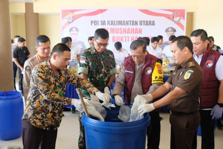 Polda Kalimantan Utara dan Perang Melawan Narkoba: Transformasi dan Komitmen Menuju Wilayah Bebas Narkoba