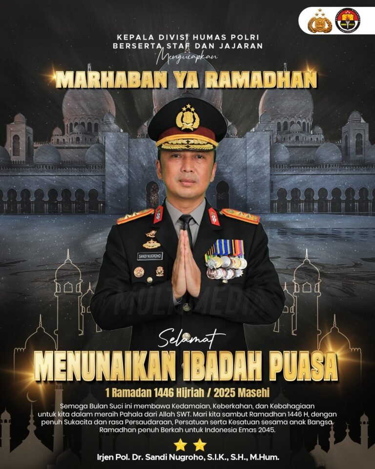 Kadiv Humas: Sambut Ramadhan, Bulan Suci Penuh Hikmat