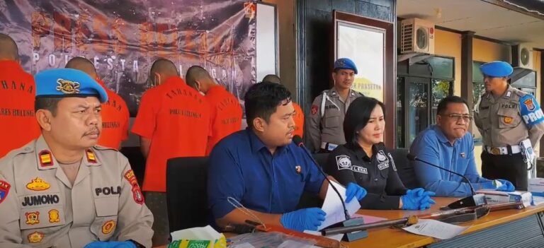 Polresta Bulungan Gelar Press Release Kasus Pencurian Sapi dan Penggelapan Dana Koperasi