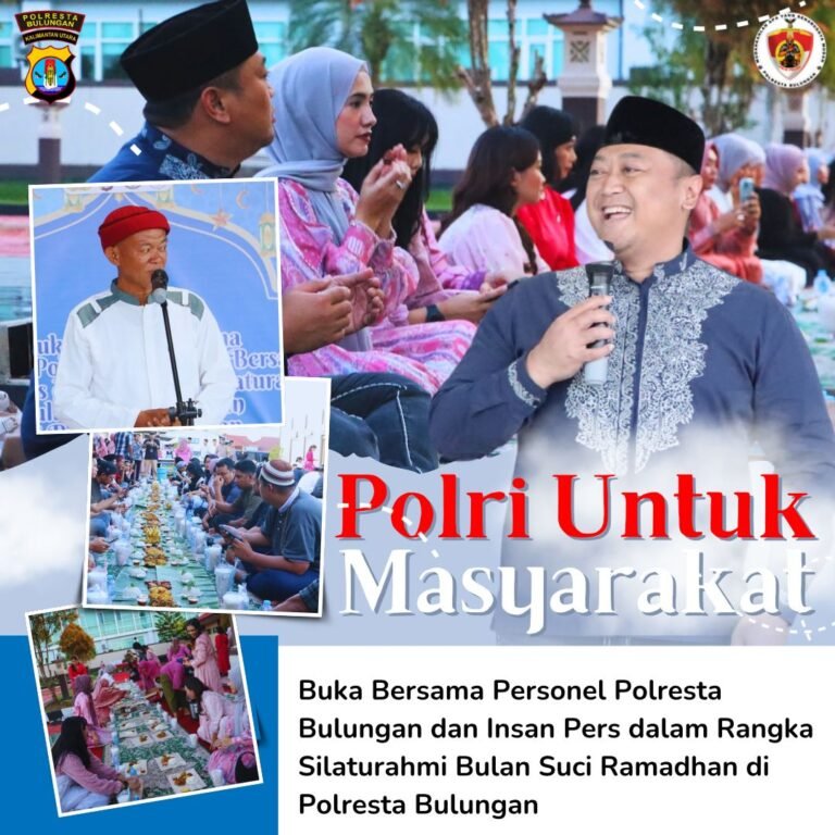 Polresta Bulungan Berbagi Kasih di Bulan Ramadan, Dari Takjil hingga Bansos ke Panti Asuhan