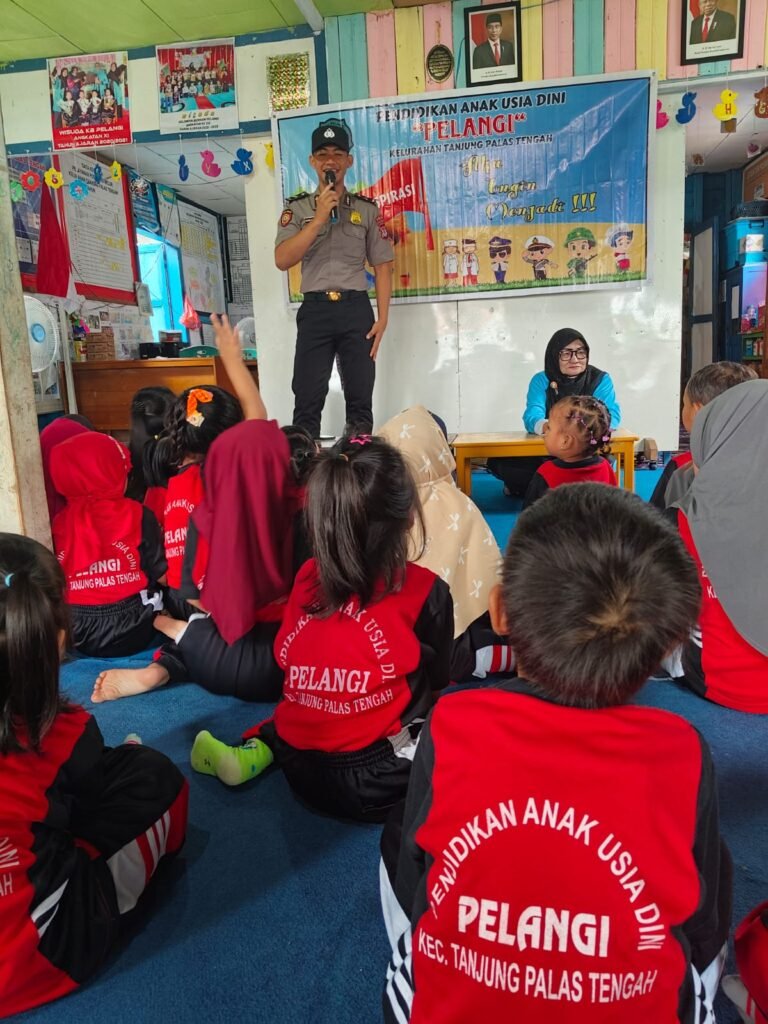 Sinergi Antara Polri dan Lembaga Pendidikan, Bhabinkamtibmas Jadi Narasumber Kelas Inspirasi