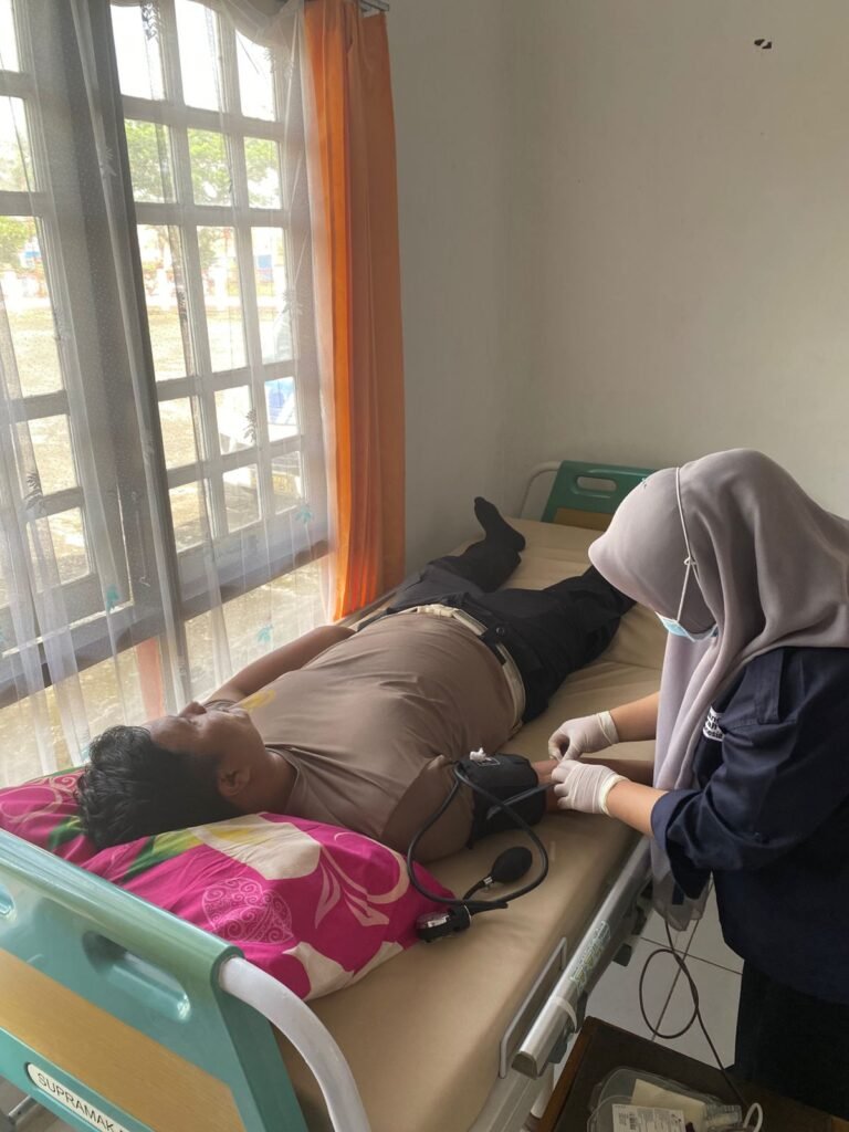 HUT Lalu Lintas ke-70, Satlantas Polresta Bulungan Gelar Donor Darah di PMI